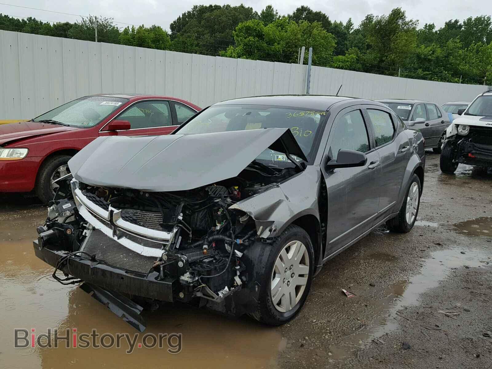 2012 DODGE AVENGER - VIN: 1C3CDZAB9CN231142 - Фото 2