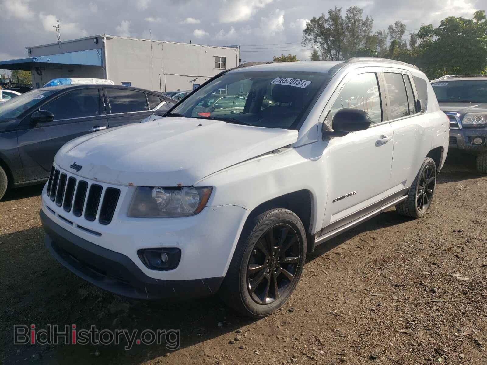 2014 JEEP COMPASS - VIN: 1C4NJCBAXED764058 - Фото 2