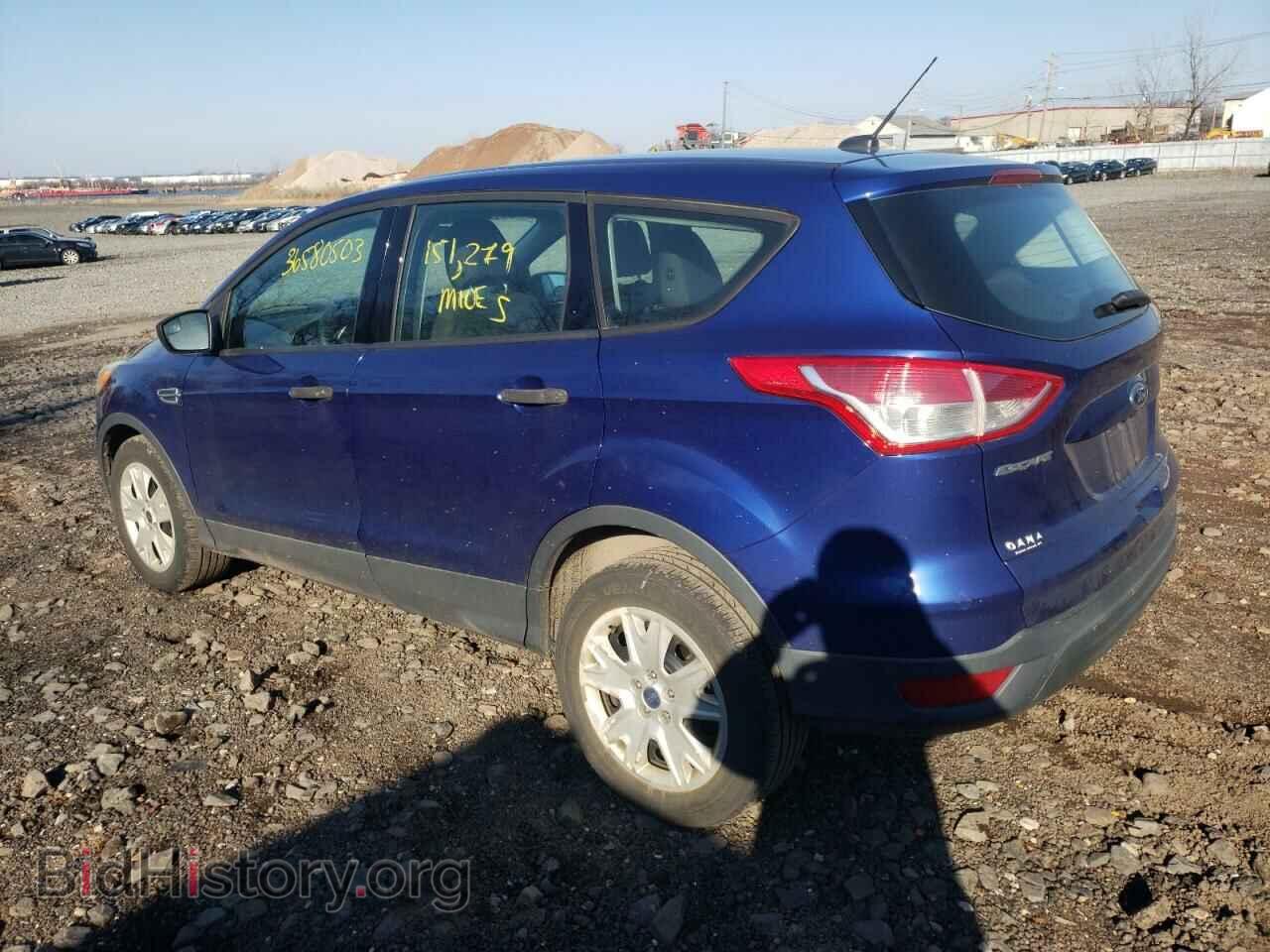 2014 FORD ESCAPE - VIN: 1FMCU0F76EUB37266 - Фото 2