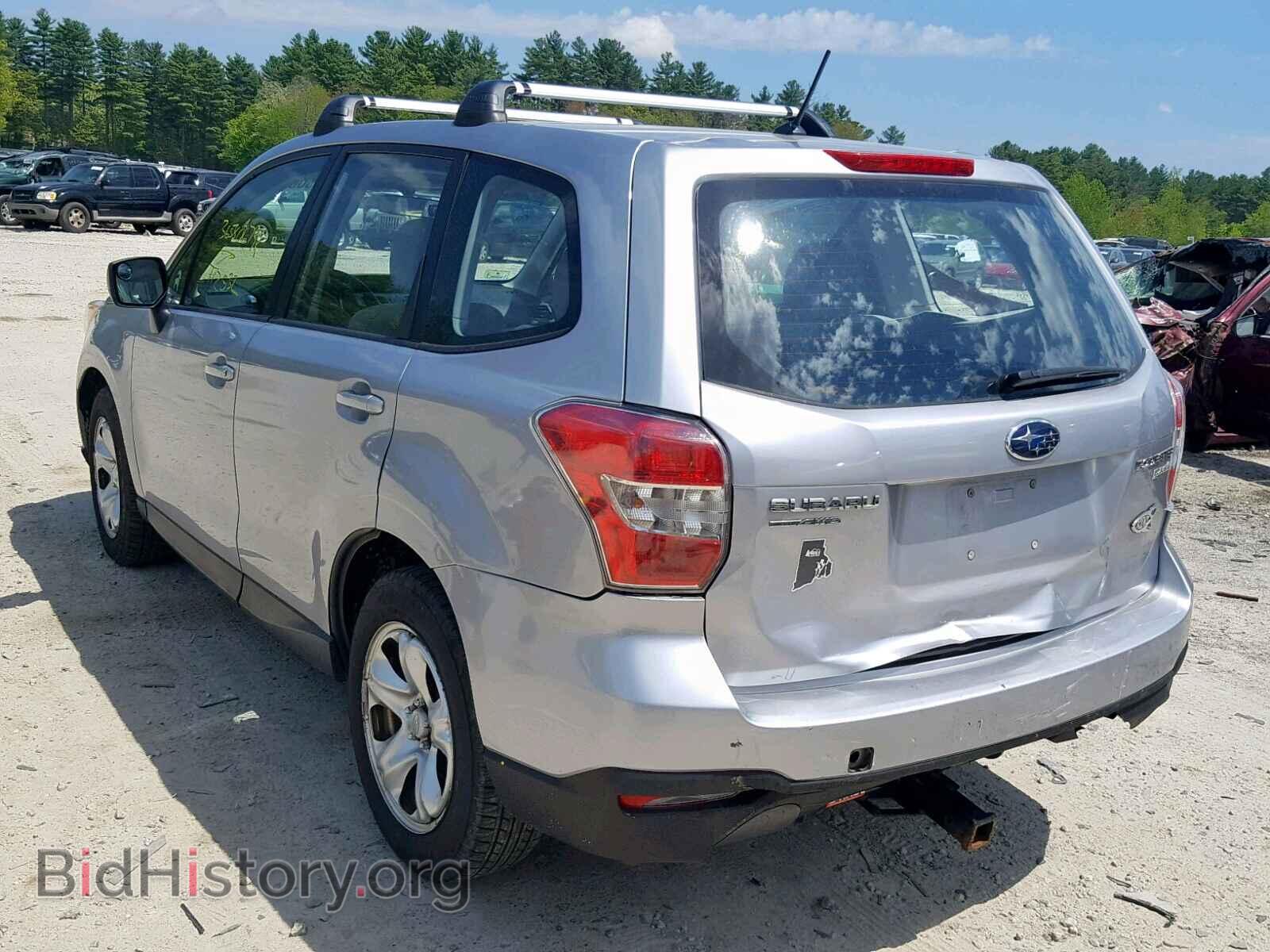 2014 SUBARU FORESTER - VIN: JF2SJAAC9EH404106 - Фото 3