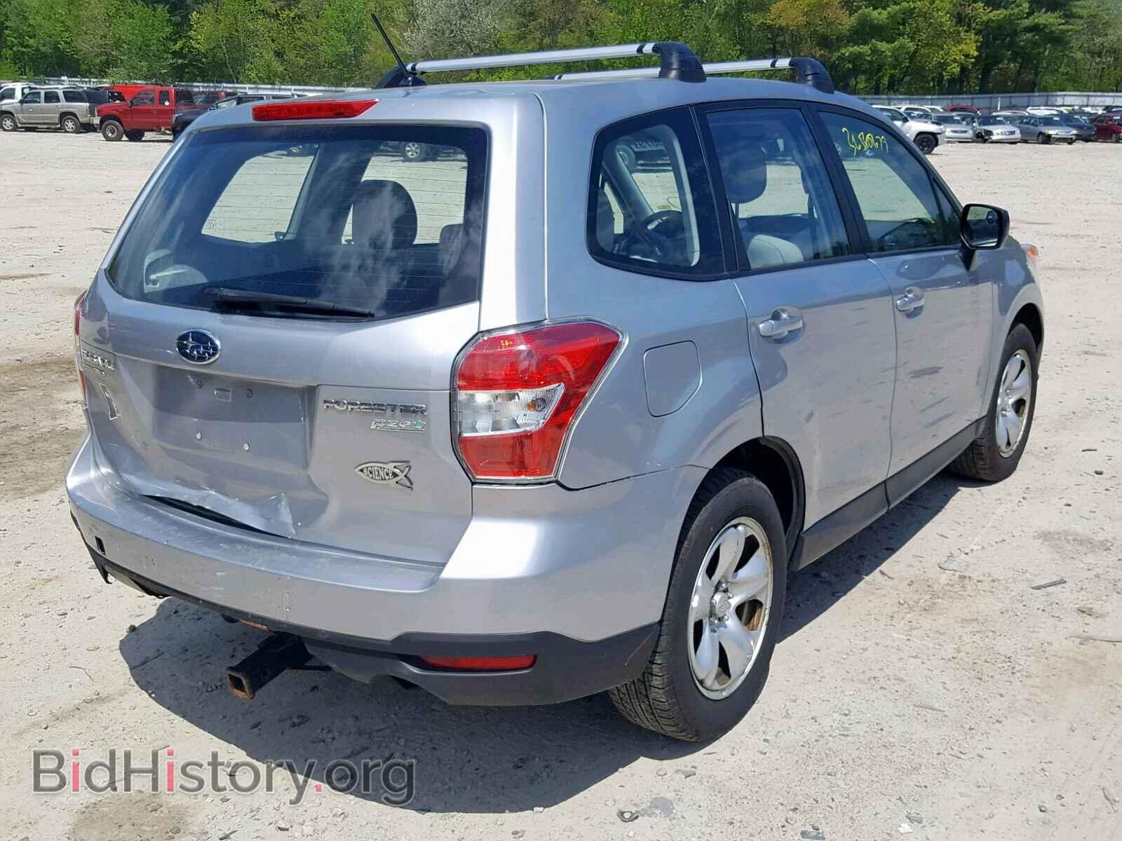 2014 SUBARU FORESTER - VIN: JF2SJAAC9EH404106 - Фото 4