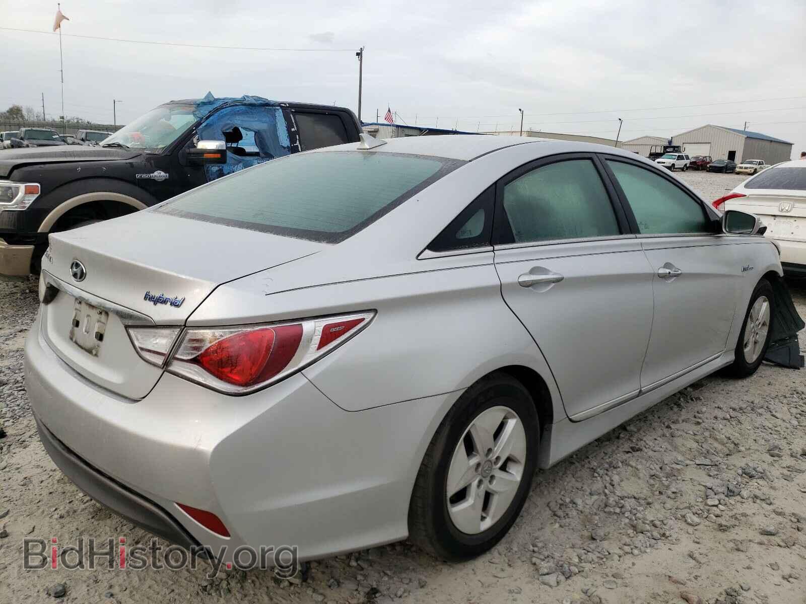 2012 HYUNDAI SONATA - VIN: KMHEC4A48CA028614 - Фото 4