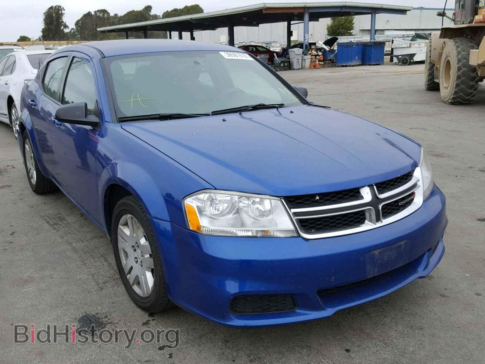 Фотография 1C3CDZAB4EN180877 - DODGE AVENGER 2014