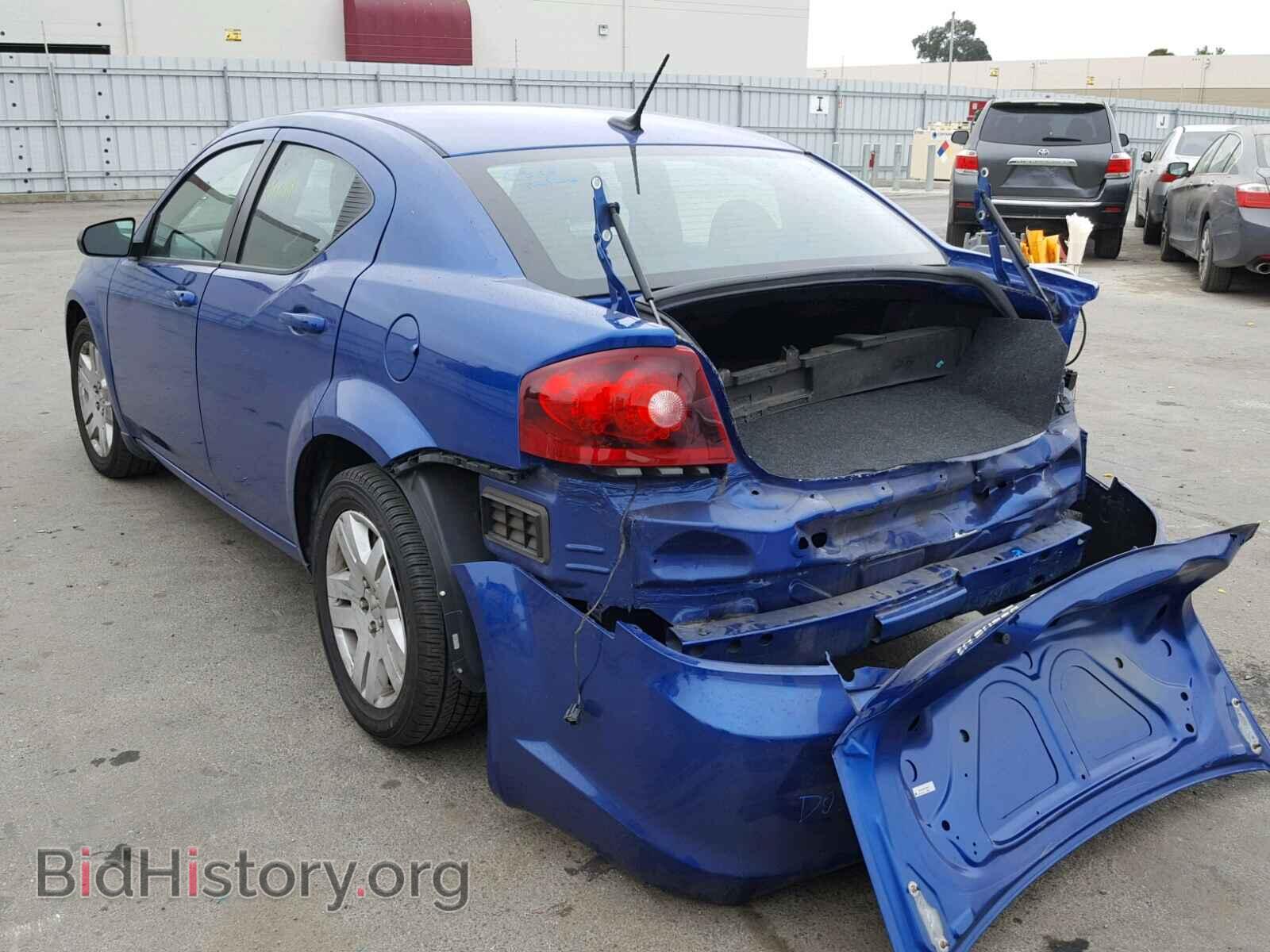 2014 DODGE AVENGER - VIN: 1C3CDZAB4EN180877 - Фото 3