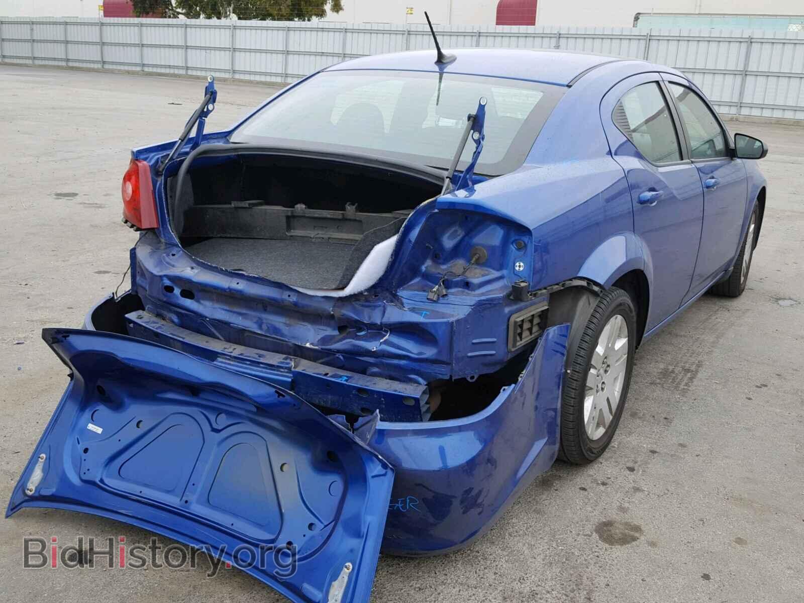 2014 DODGE AVENGER - VIN: 1C3CDZAB4EN180877 - Фото 4