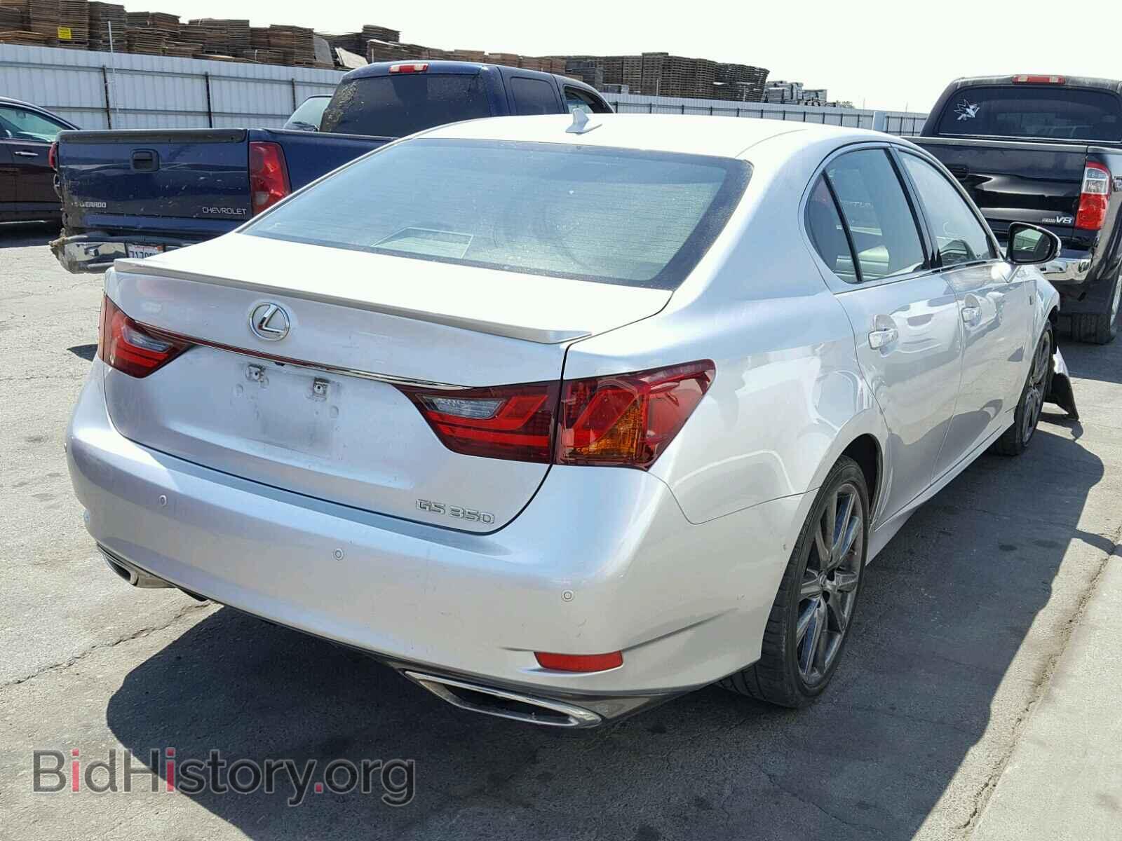 2013 LEXUS GS350 - VIN: JTHBE1BL3D5020533 - Фото 4