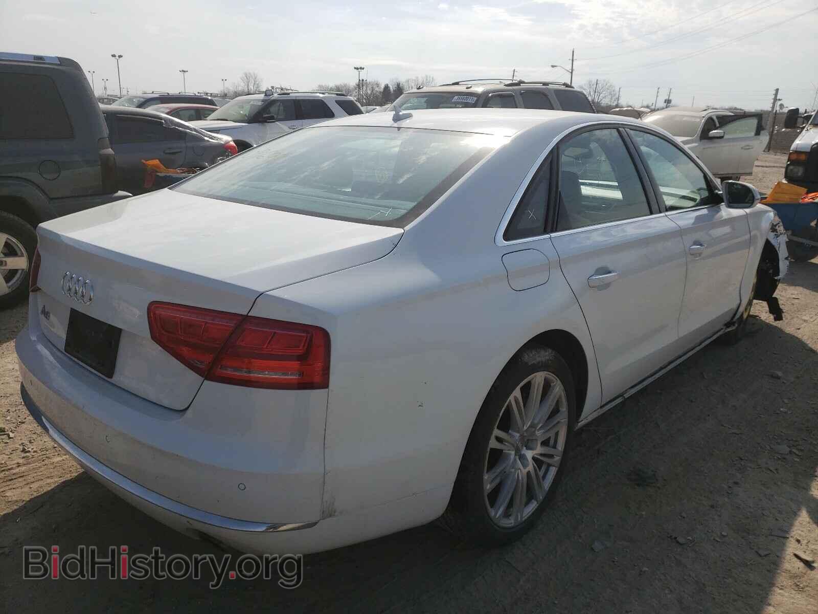 2014 AUDI A8 - VIN: WAUAGAFD1EN009698 - Фото 4