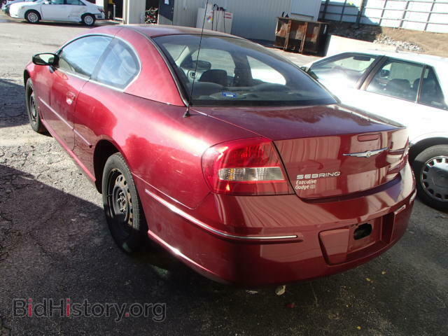 2003 CHRYSLER SEBRING - VIN: 4C3AG42G03E180544 - Фото 3