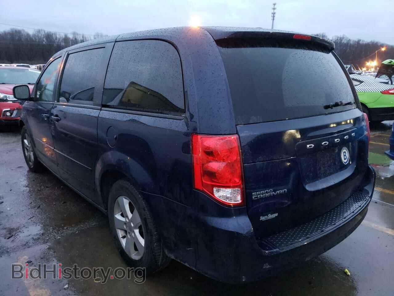 2013 DODGE CARAVAN - VIN: 2C4RDGBG1DR618258 - Фото 2
