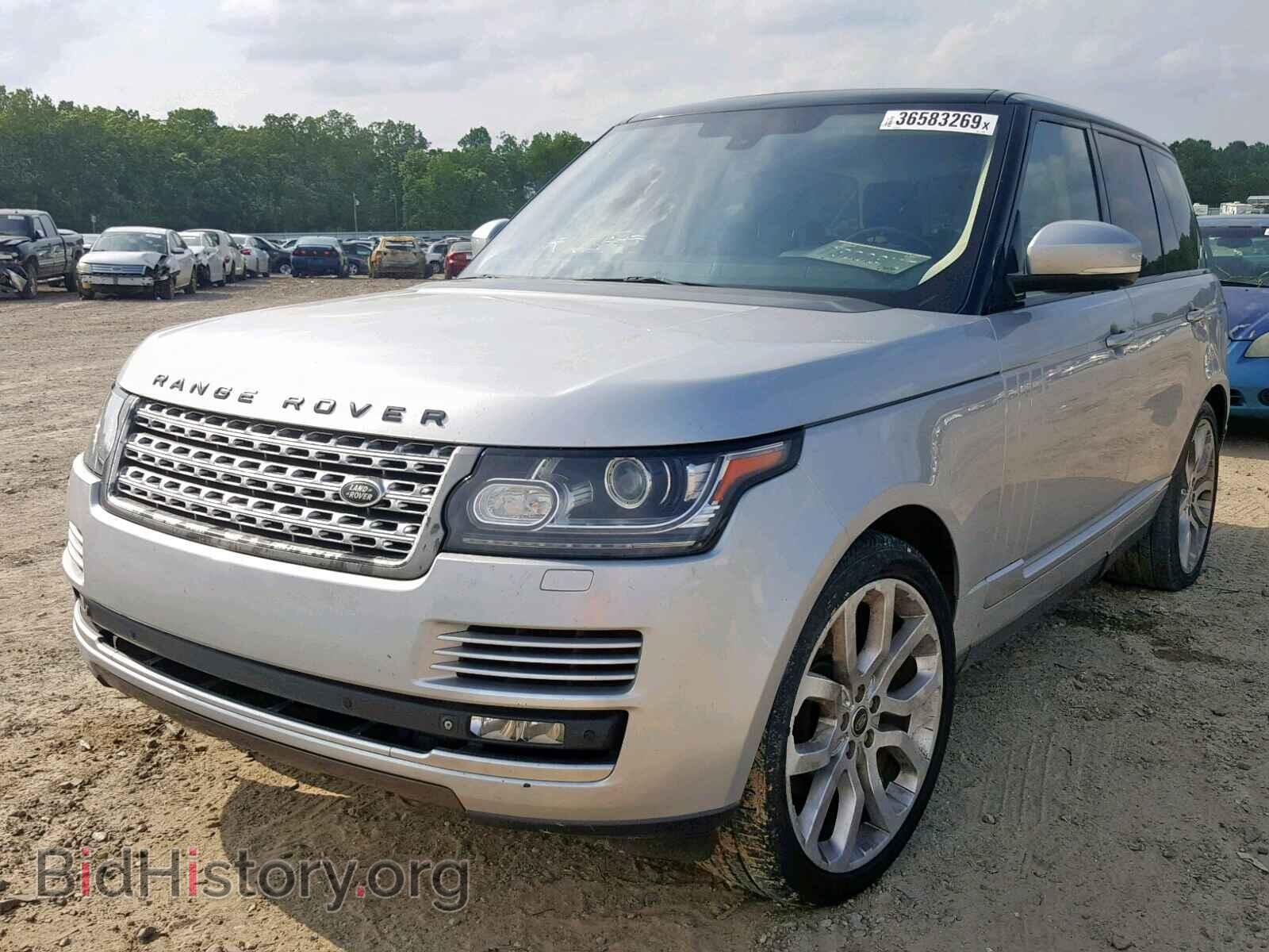 2014 LAND ROVER RANGE ROVE - VIN: SALGS2VF4EA131959 - Фото 2
