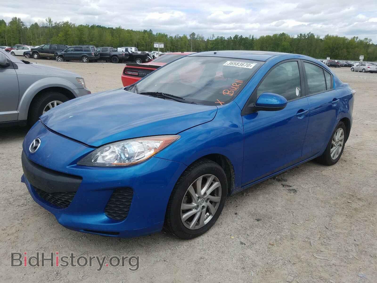 2012 MAZDA 3 - VIN: JM1BL1V70C1664812 - Фото 2