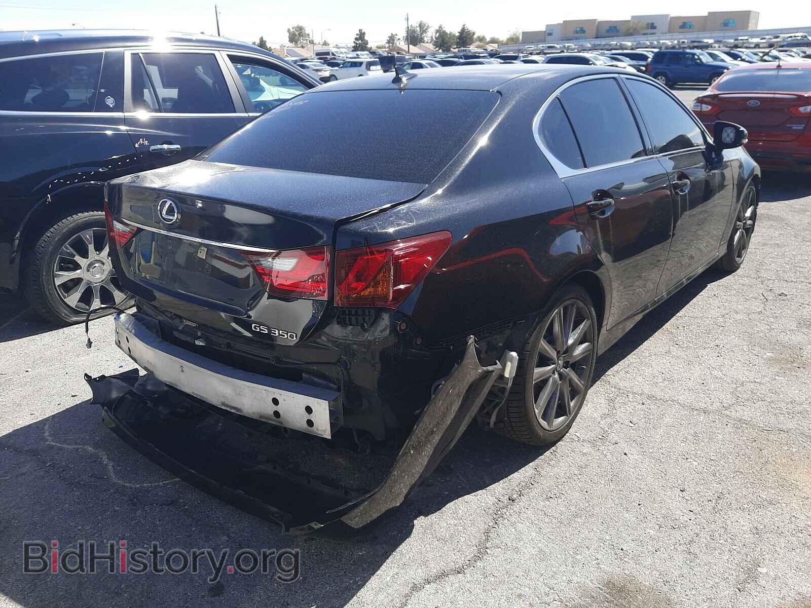 2013 LEXUS GS350 - VIN: JTHBE1BL7D5015061 - Фото 4
