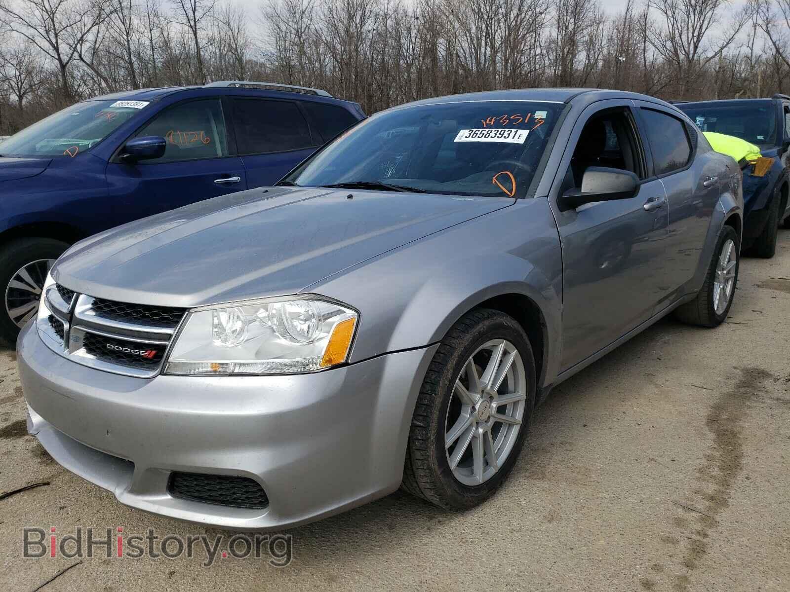 2013 DODGE AVENGER - VIN: 1C3CDZAB5DN548529 - Фото 2