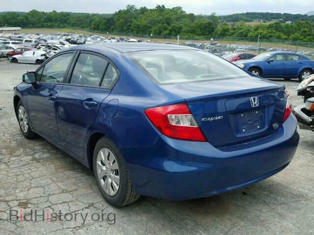 2012 HONDA CIVIC LX - VIN: 19XFB2F56CE018324 - Фото 3