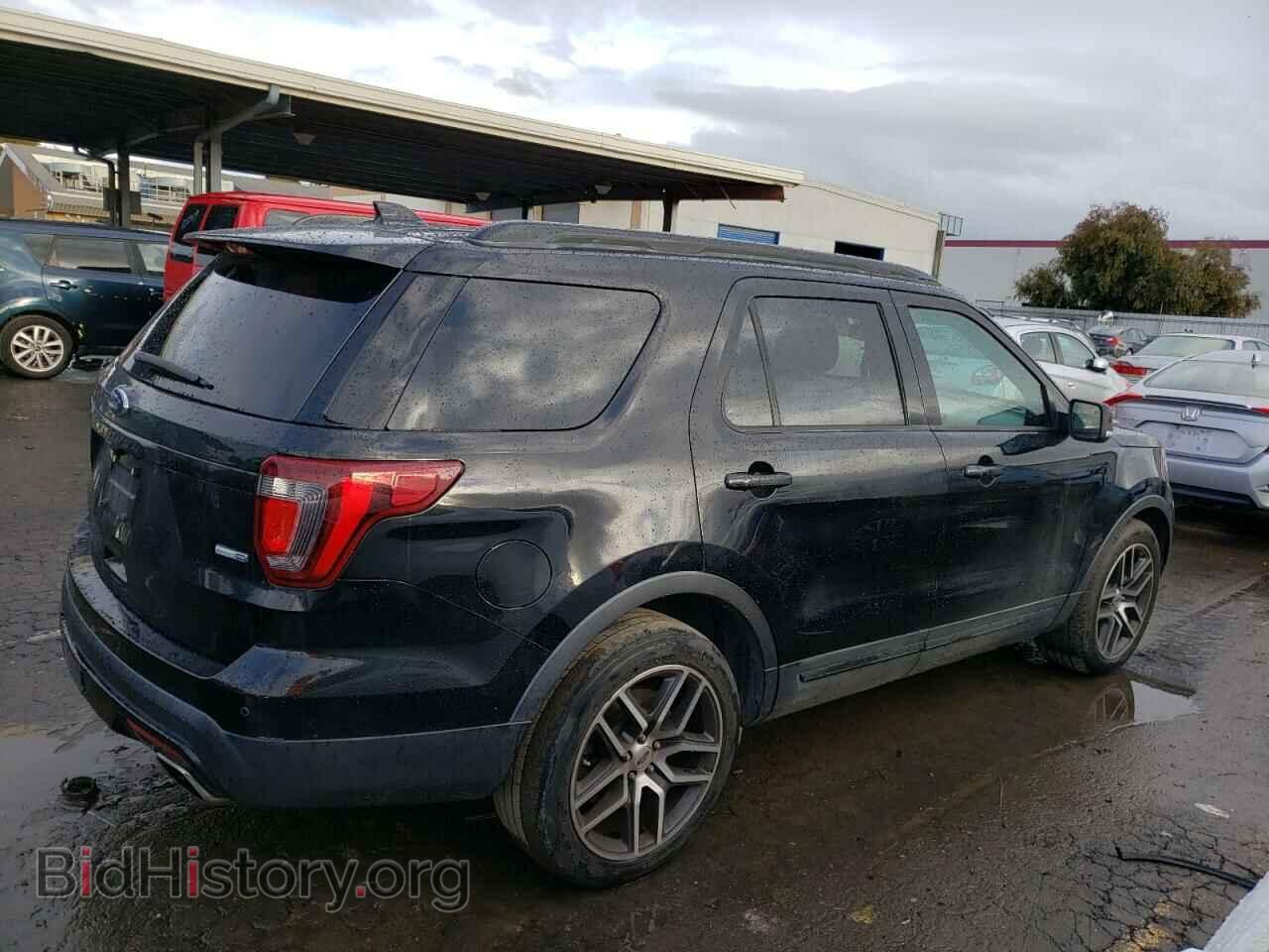 2016 FORD EXPLORER - VIN: 1FM5K8GT3GGD03351 - Фото 3