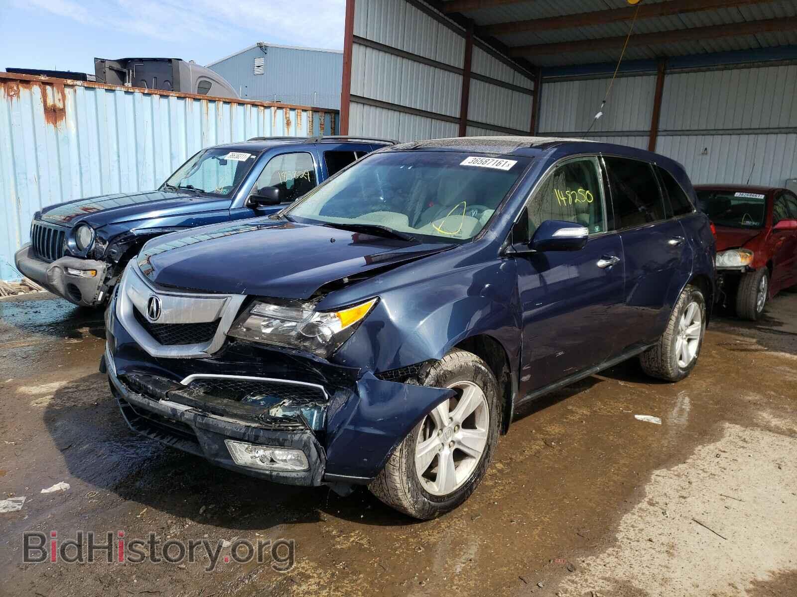 2011 ACURA MDX - VIN: 2HNYD2H68BH510830 - Фото 2