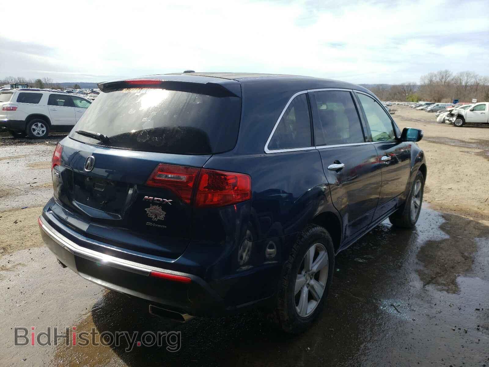 2011 ACURA MDX - VIN: 2HNYD2H68BH510830 - Фото 4