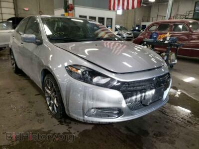 2015 Dodge DART Dart SXT, серебристый — VIN 1C3CDFBB0FD247849, Copart