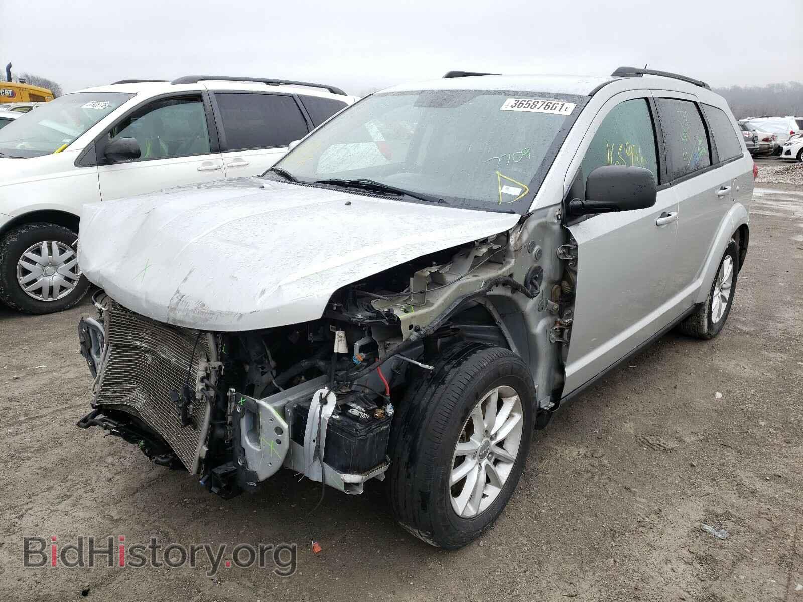 2014 DODGE JOURNEY - VIN: 3C4PDCBG9ET126981 - Фото 2