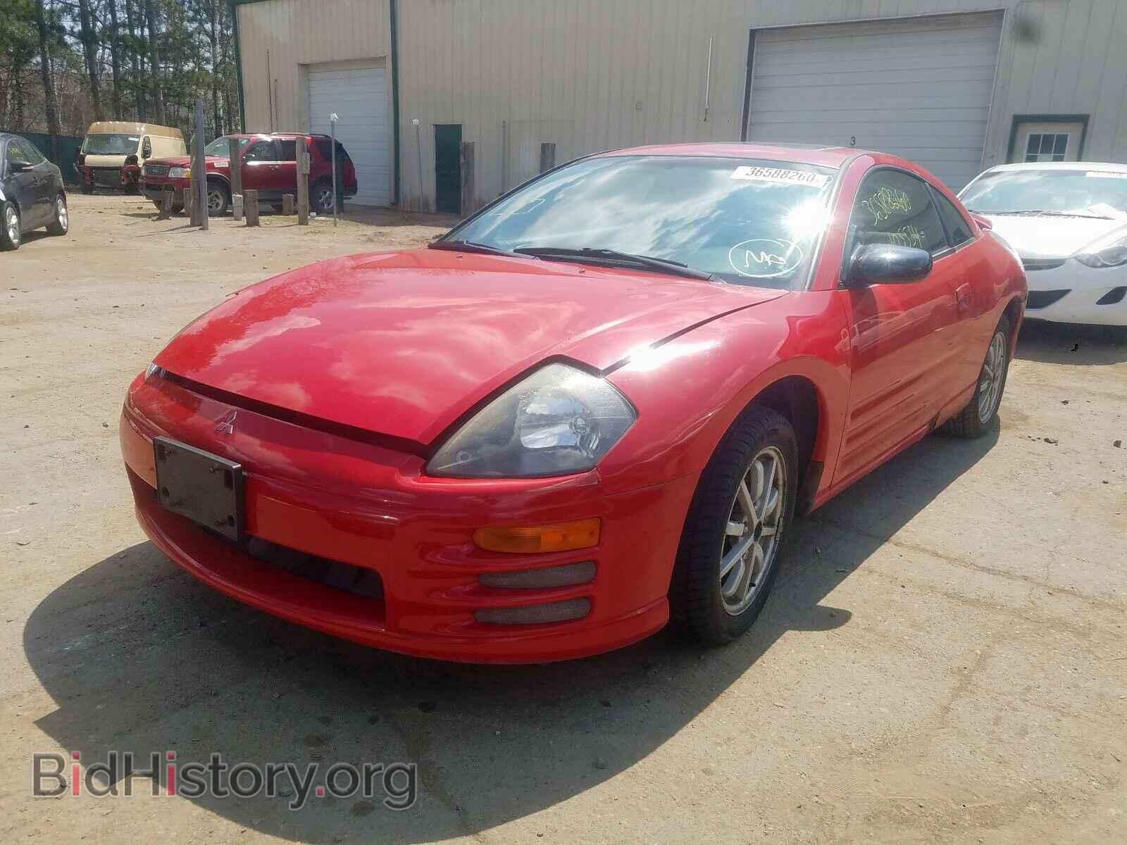 2002 MITSUBISHI ECLIPSE - VIN: 4A3AC44G42E025402 - Photo 2