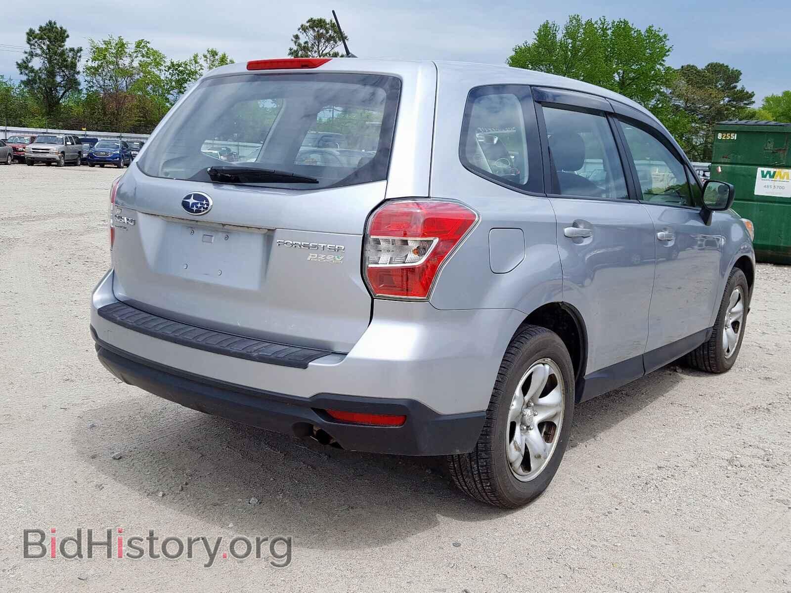 2014 SUBARU FORESTER - VIN: JF2SJAAC1EH483688 - Фото 4