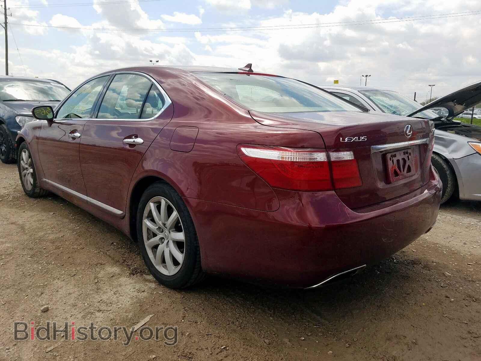 2007 LEXUS LS460 - VIN: JTHBL46F575043618 - Фото 3