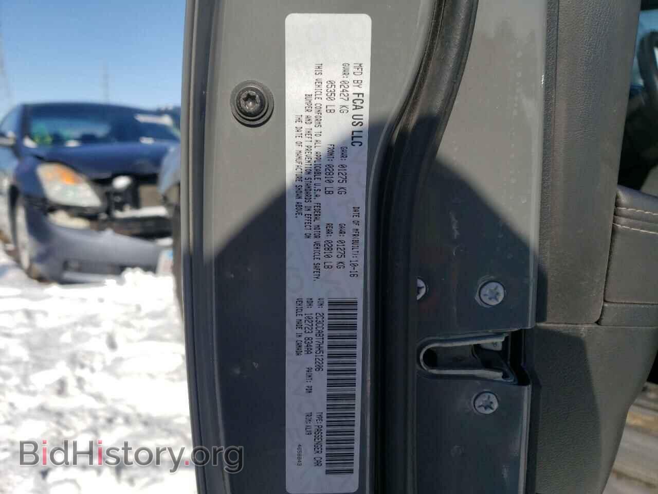 2017 CHRYSLER 300 - VIN: 2C3CCABT7HH512206 - Фото 10
