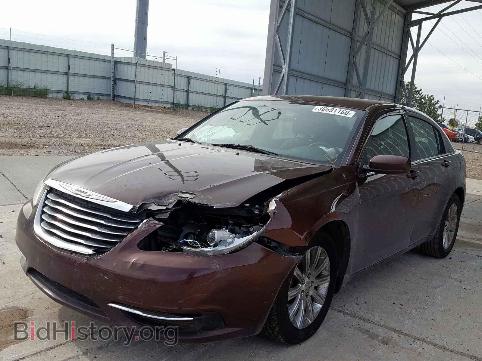2012 CHRYSLER 200 - VIN: 1C3CCBBG0CN233365 - Фото 2