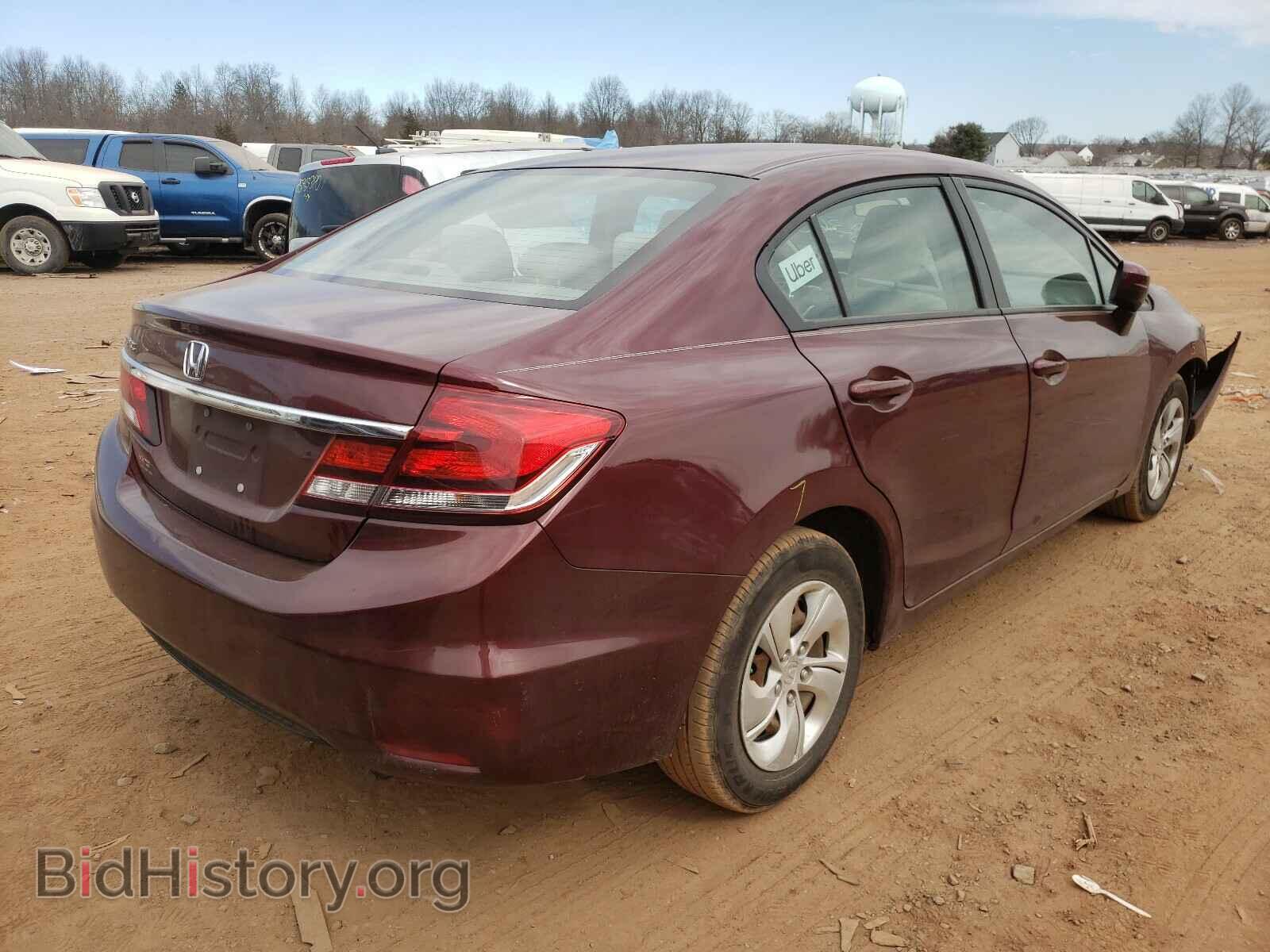 2015 HONDA CIVIC - VIN: 2HGFB2F57FH503632 - Фото 4