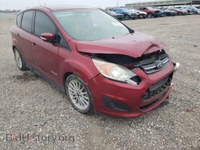 2013 Ford CMAX C-Max SE, красный — VIN 1FADP5AU2DL518424, Copart