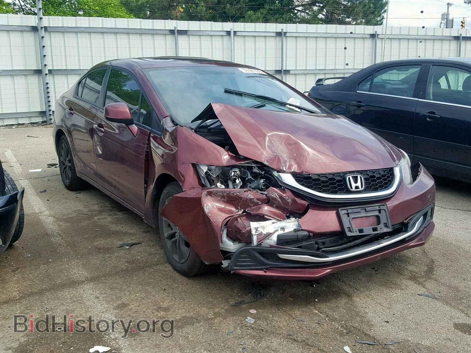 Фотография 2HGFB2F8XDH535840 - HONDA CIVIC 2013
