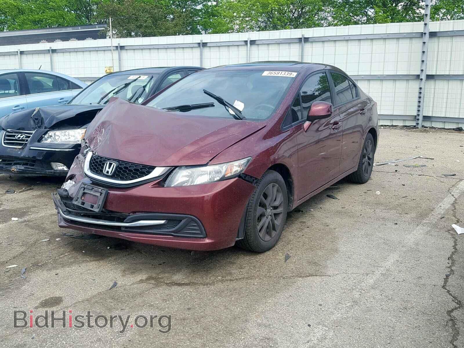 2013 HONDA CIVIC - VIN: 2HGFB2F8XDH535840 - Фото 2