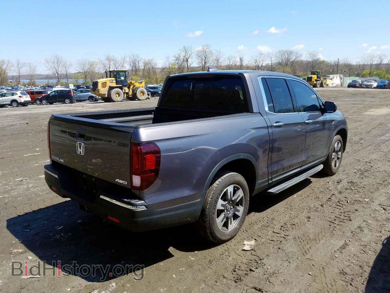 2019 HONDA RIDGELINE - VIN: 5FPYK3F79KB027700 - Фото 4