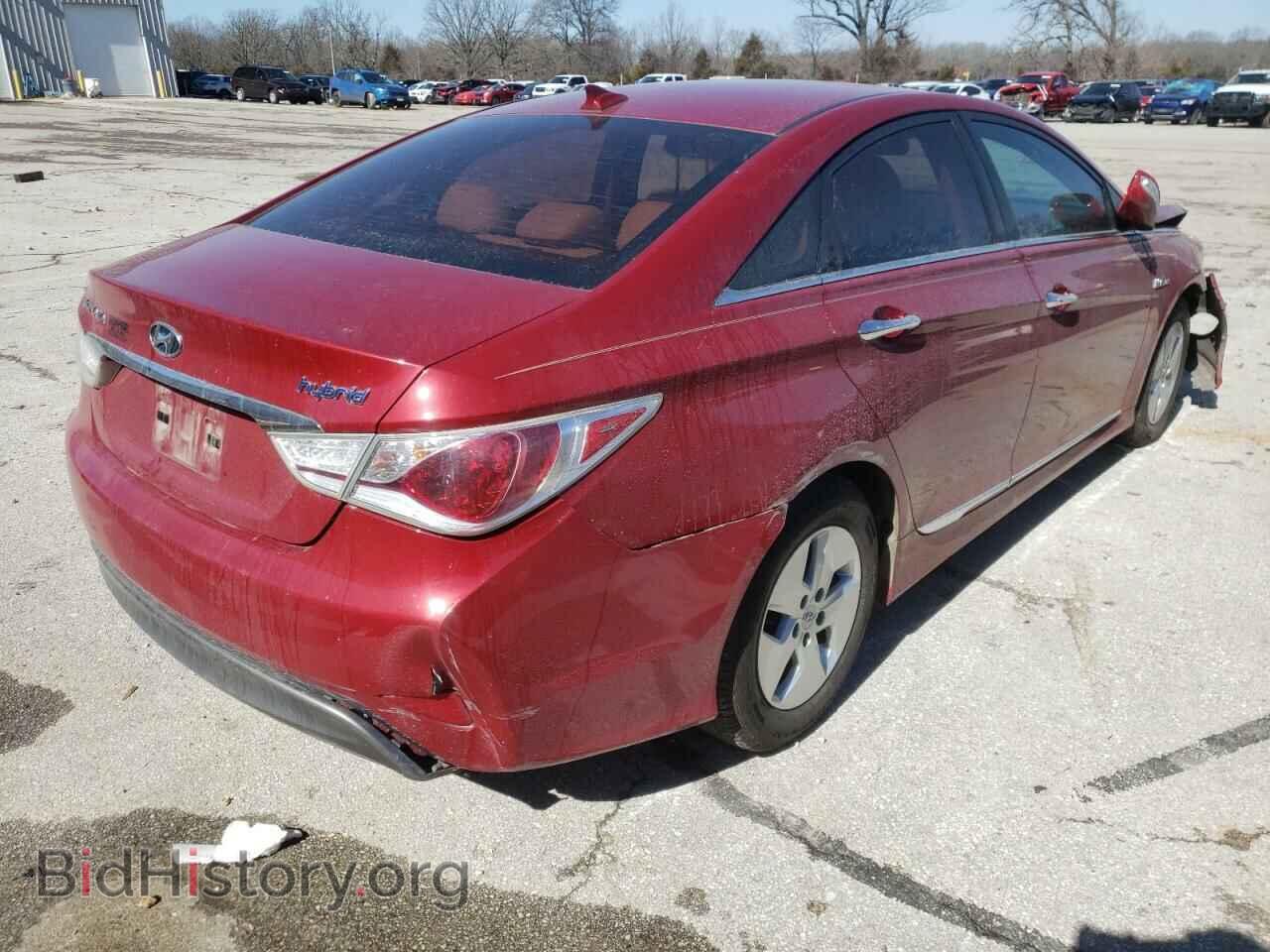 2012 HYUNDAI SONATA - VIN: KMHEC4A44CA034491 - Фото 4