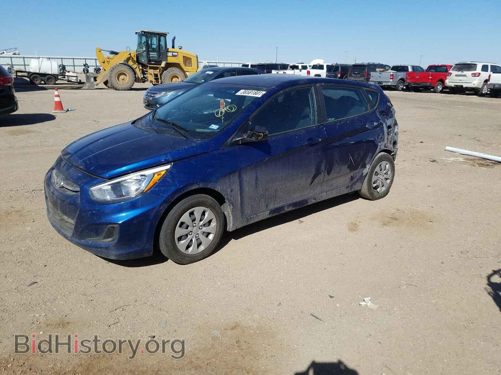 2017 HYUNDAI ACCENT - VIN: KMHCT5AEXHU343328 - Фото 2