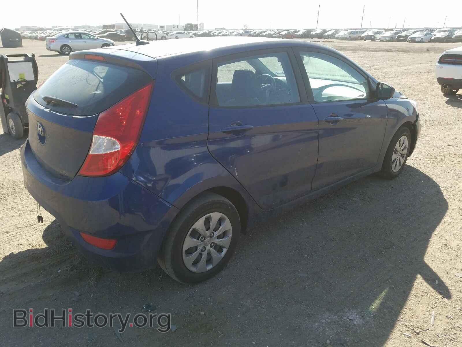 2017 HYUNDAI ACCENT - VIN: KMHCT5AEXHU343328 - Фото 4