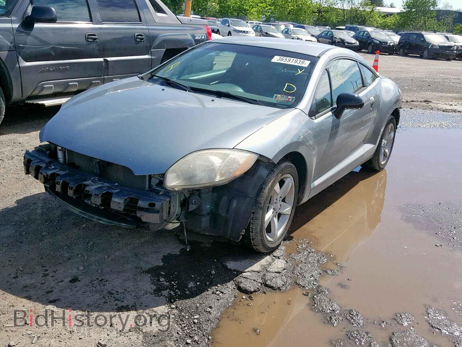 2007 MITSUBISHI ECLIPSE - VIN: 4A3AK24F77E007689 - Фото 2
