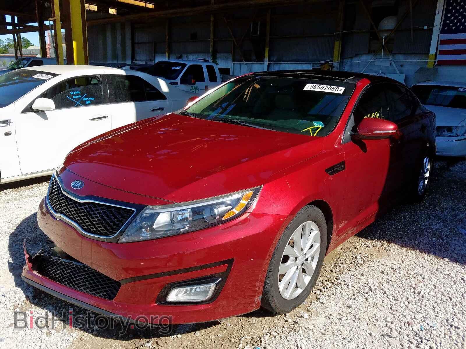 2014 KIA OPTIMA - VIN: 5XXGN4A72EG332823 - Фото 2