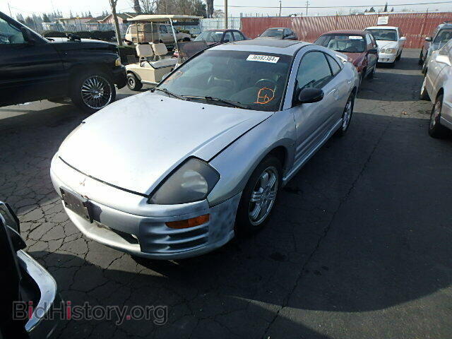 2001 MITSUBISHI ECLIPSE - VIN: 4A3AC54H01E070799 - Фото 2