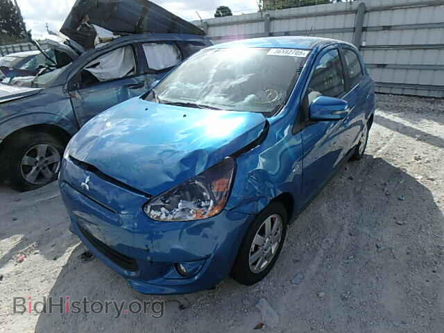 2015 MITSUBISHI MIRAGE - VIN: ML32A4HJ6FH036217 - Фото 2