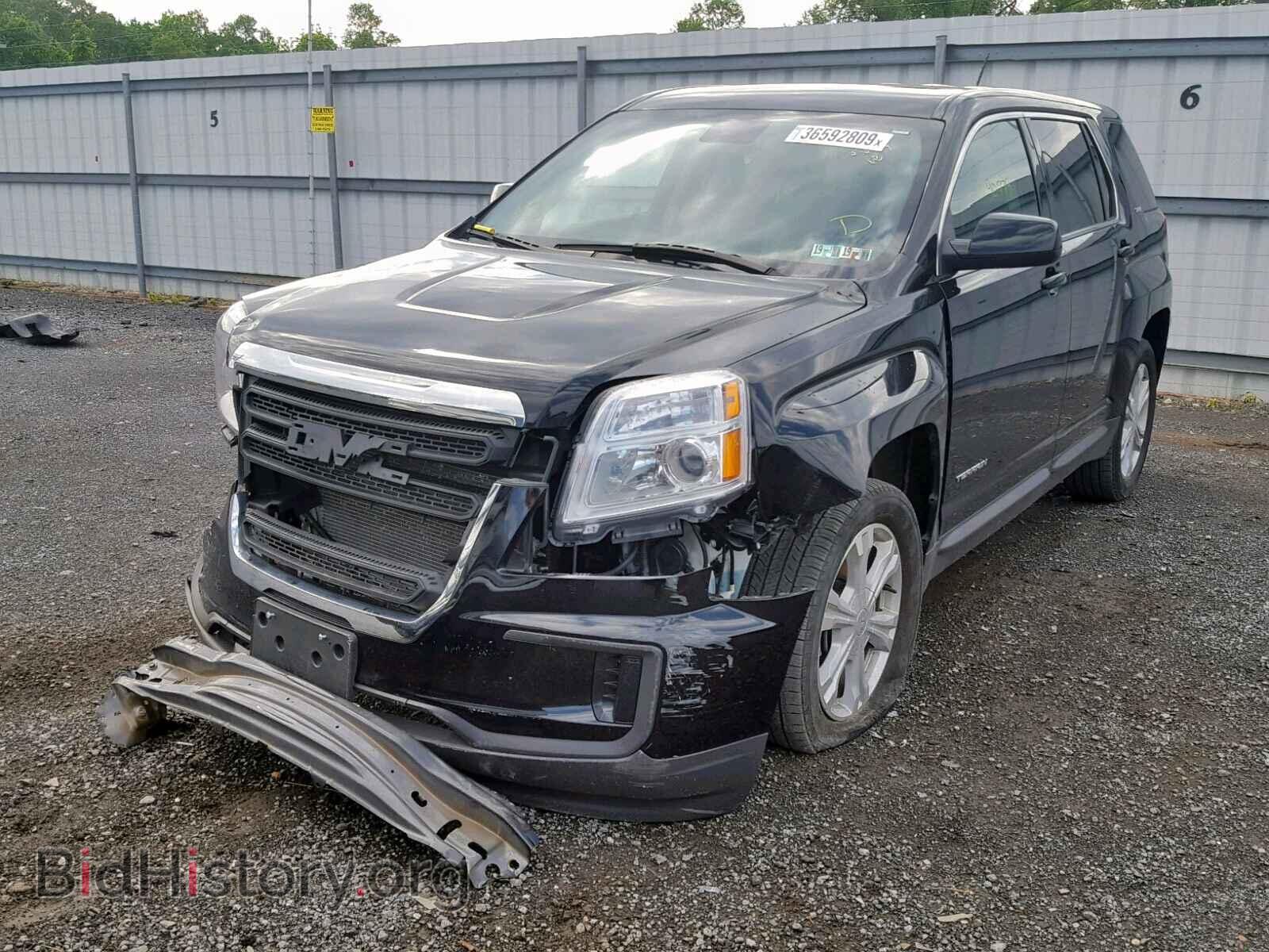 2017 GMC TERRAIN SL - VIN: 2GKALMEK1H6256376 - Фото 2