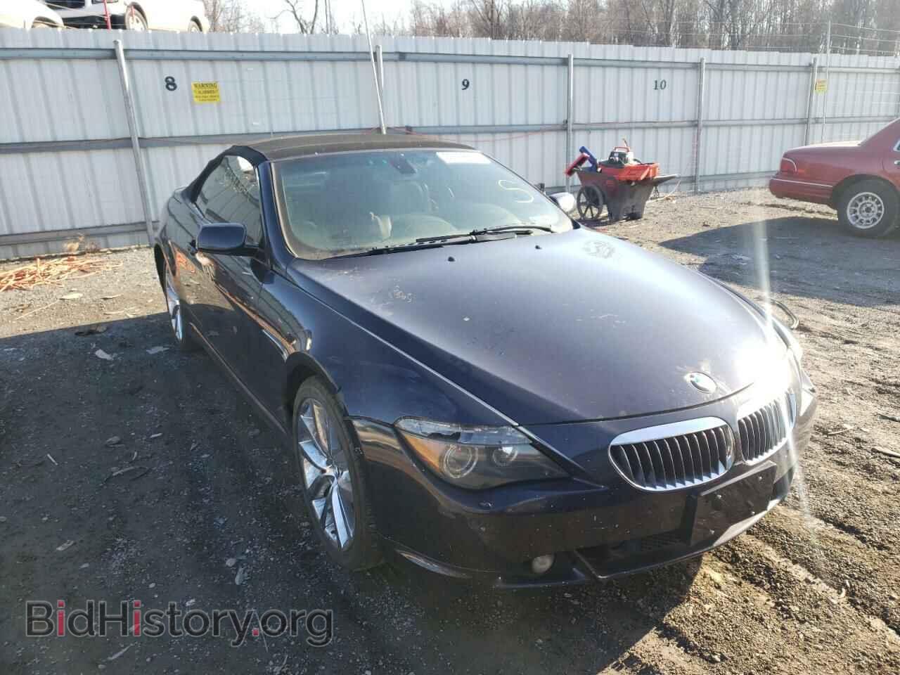 Photo WBAEK13517CN81253 - BMW 6 SERIES 2007