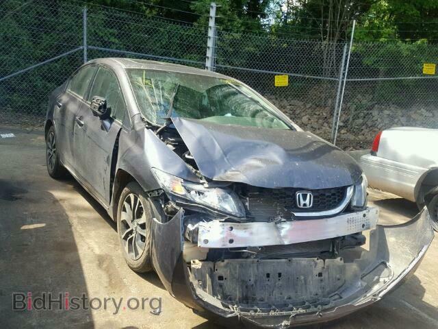 2014 Honda CIVIC Civic EX (VIN 19XFB2F83EE051035) — фото 1 из 10, Copart, повреждение: передняя часть
