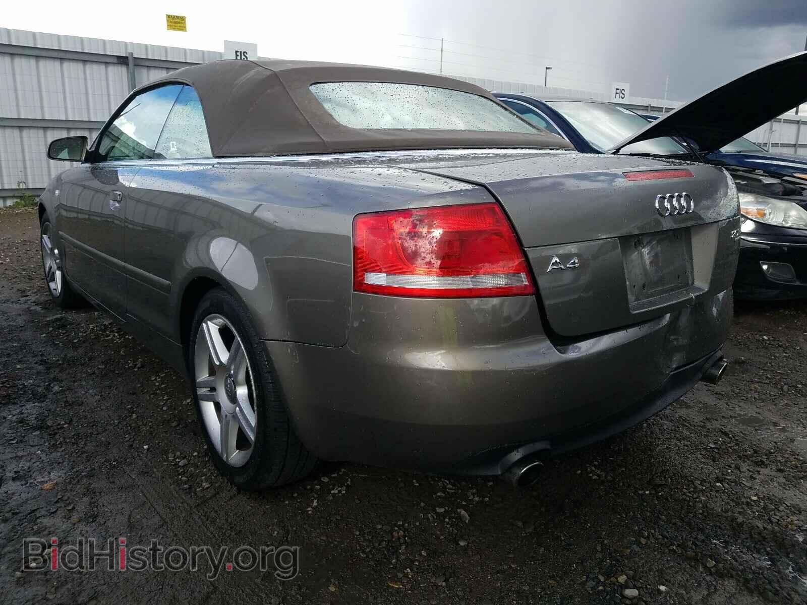 2007 AUDI A4 - VIN: WAUDF48H07K030189 - Photo 3