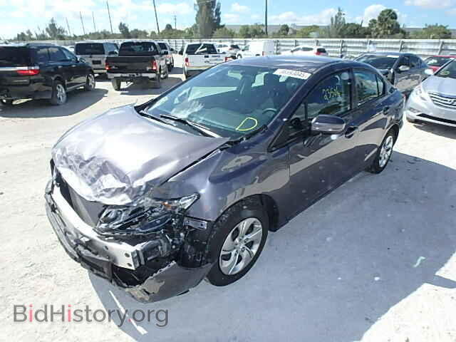 2014 HONDA CIVIC - VIN: 19XFB2F5XEE063981 - Фото 2