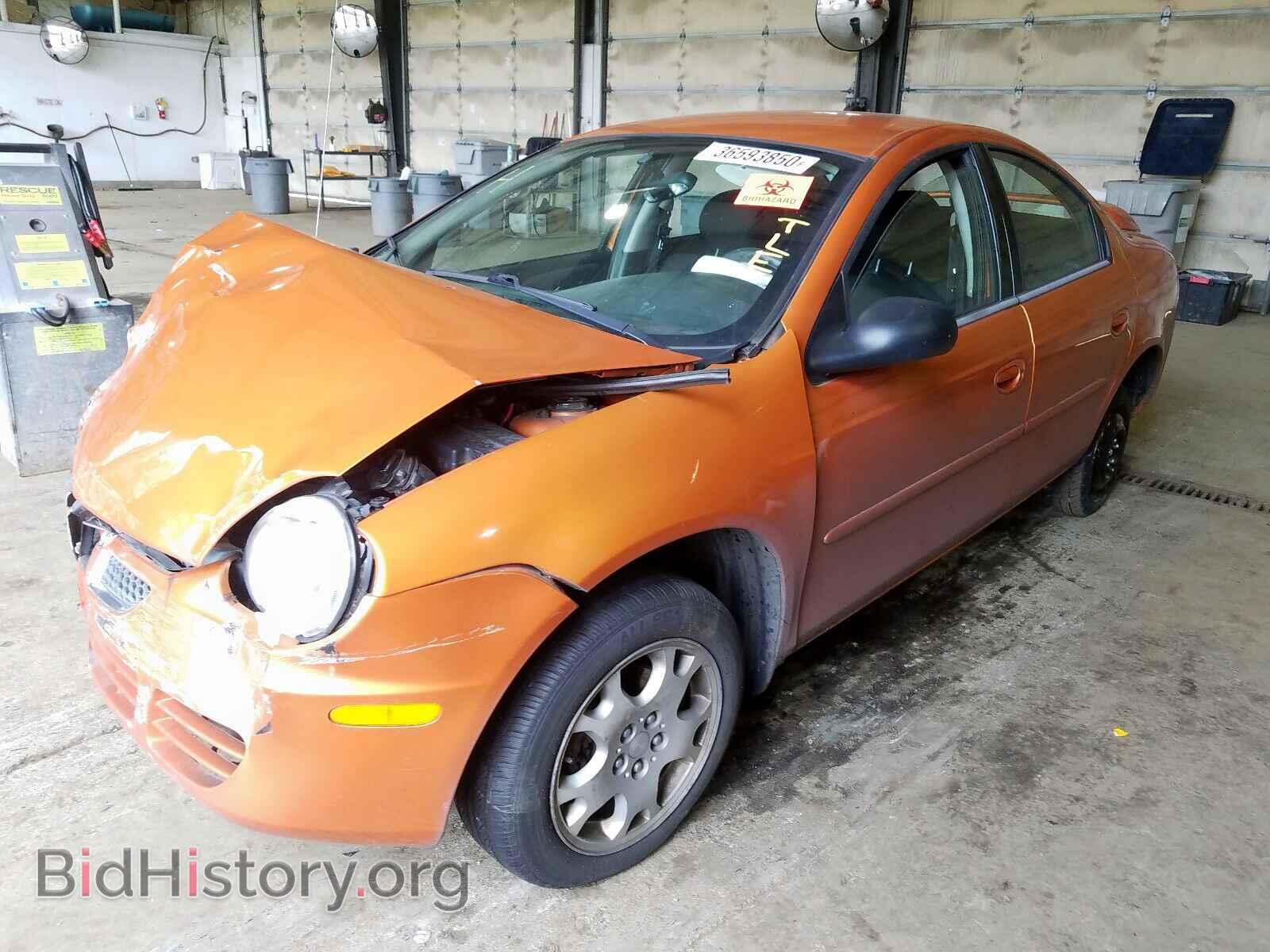 2005 DODGE NEON - VIN: 1B3ES56C15D219954 - Фото 2