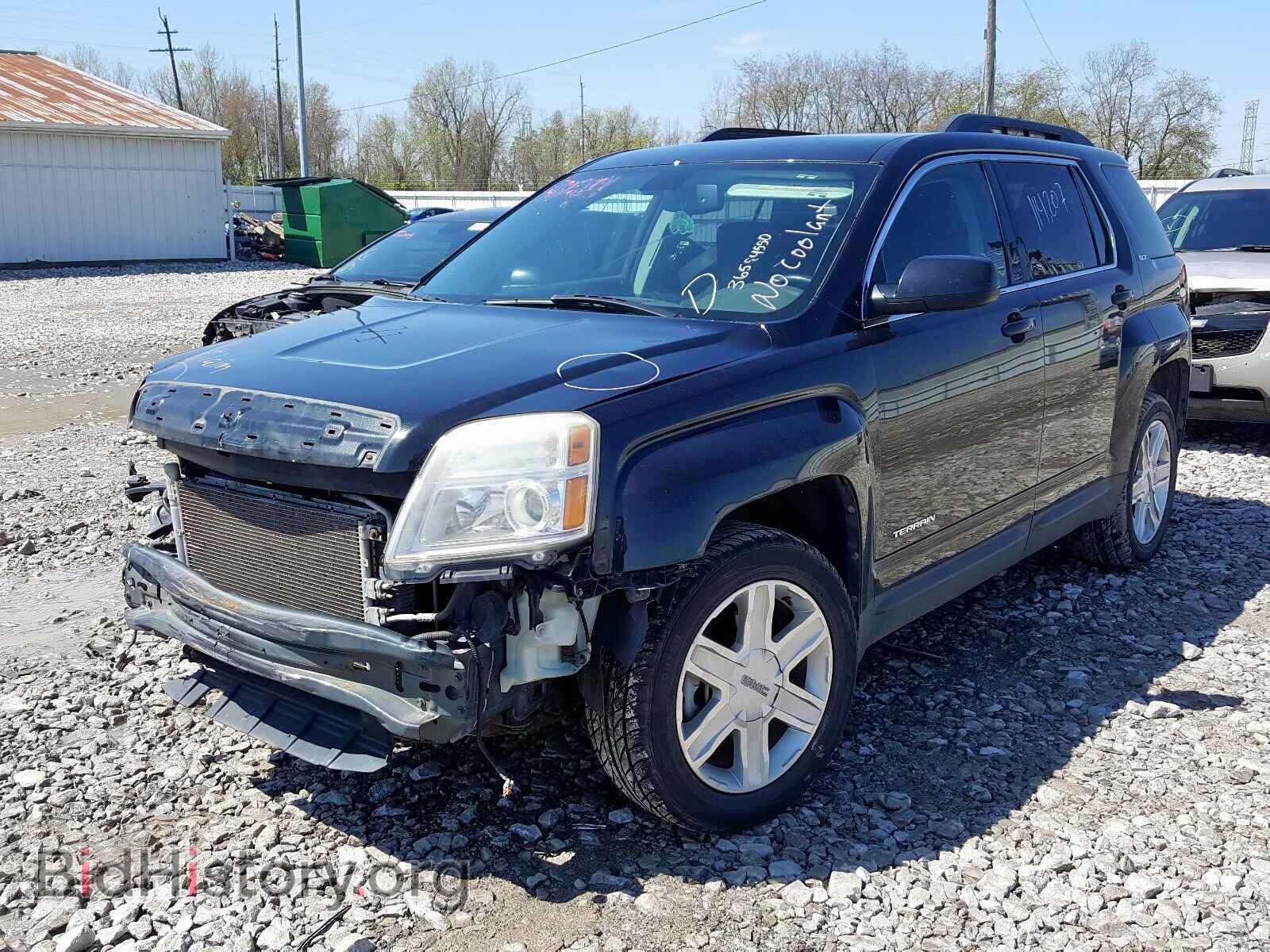 2010 GMC TERRAIN - VIN: 2CTALDEW1A6231034 - Фото 2
