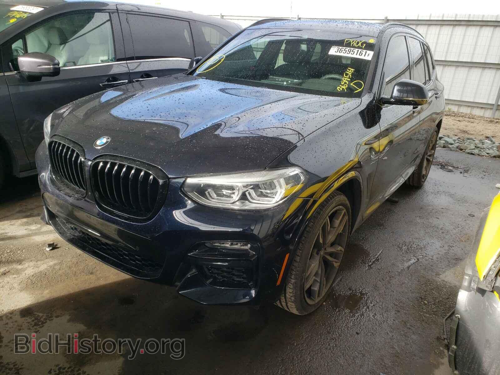 2021 BMW X3 - VIN: 5UXTY9C05M9E20653 - Фото 2