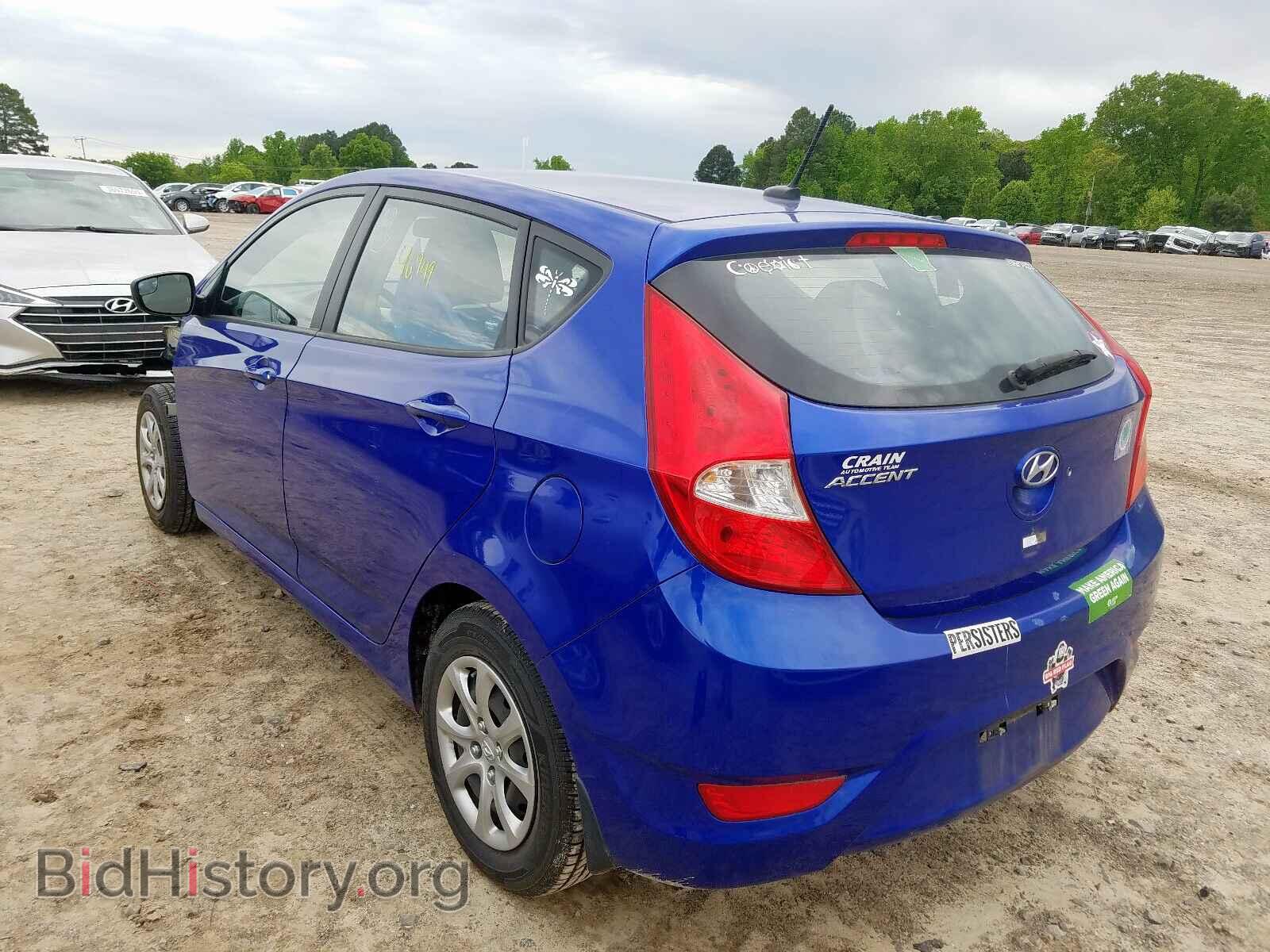2014 HYUNDAI ACCENT - VIN: KMHCT5AE2EU178936 - Фото 3