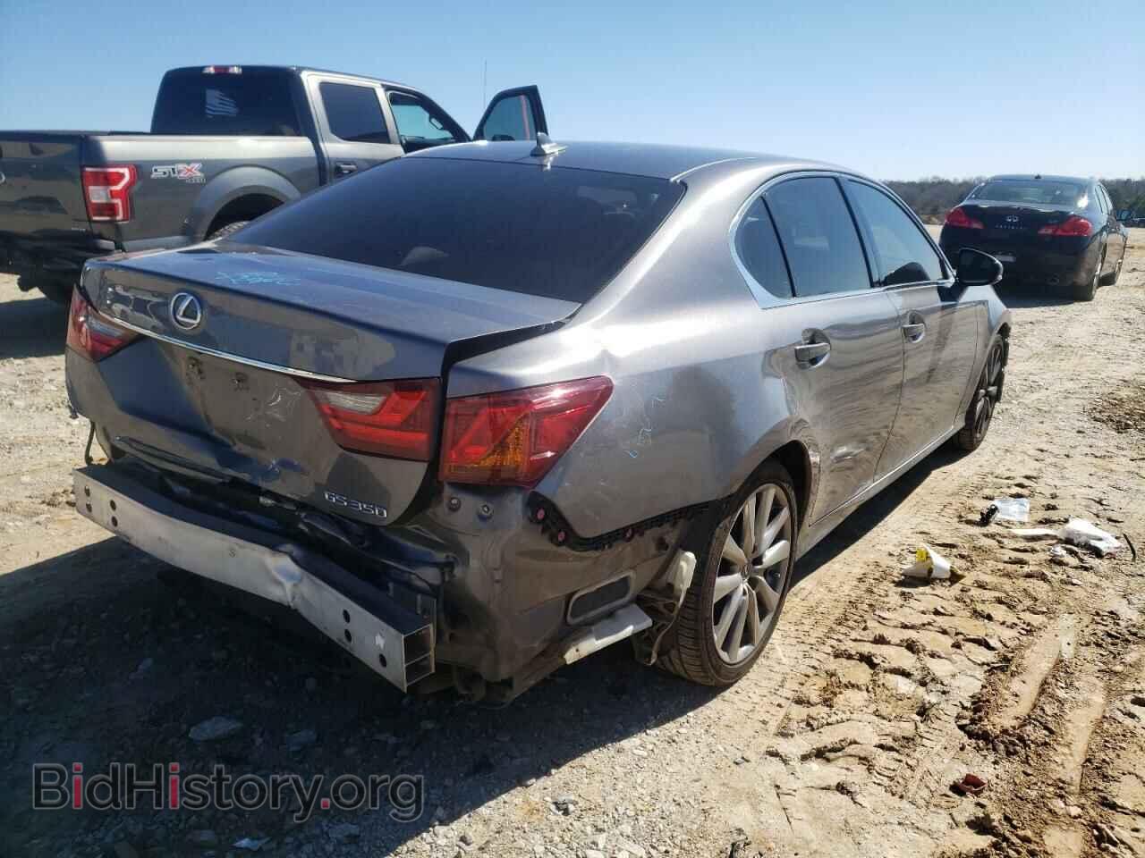 2013 LEXUS GS350 - VIN: JTHBE1BL2D5016926 - Фото 4